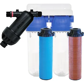 Zařízení na úpravu vody USTM / Azud Beznákladová filtrační sada na mechanické nečistoty, připojení 3/4"