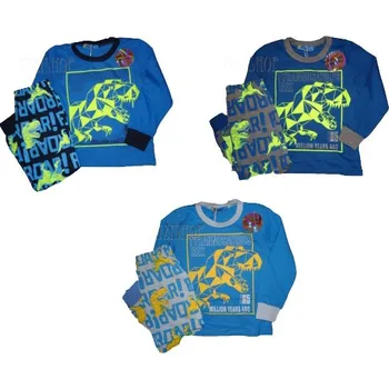 Chlapecké pyžamo Chlapecké pyžamo s dinosaurem Kugo MP1339 vel. 98-116