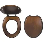 sedátko WC dřev. DUB tm.