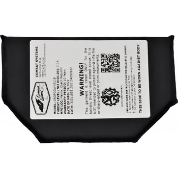 Neprůstřelná vesta Balistická vložka III.A Combat Systems Hanger Drop Down