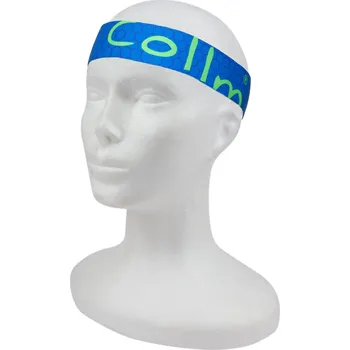 Čelenka COLLM Dětská sportovní úzká čelenka RUN PRO modrá