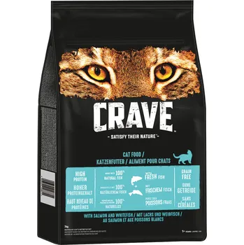 Krmivo pro psa 2x7kg Crave s lososem & bílými rybami