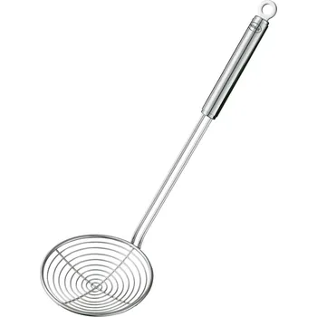 Naběračka Drátěná sběračka 14 cm nerezová - RÖSLE (Sítko s kulatou rukojetí 14 cm - RÖSLE)