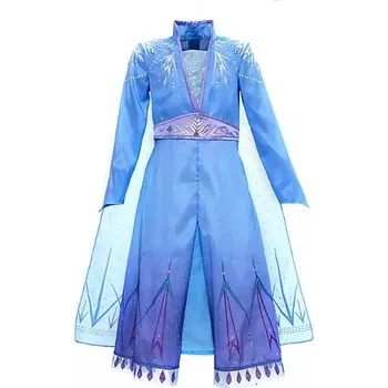 Karnevalový kostým Elsa dívčí kostým šaty pro princeznu > 140