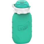Squeasy Gear silikonová kapsička na dětskou stravu 180 ml - Aqua
