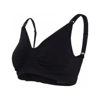 Těhotenská podprsenka Carriwell mateřská a kojící podprsenka s Carri - Gel kosticemi - S černá