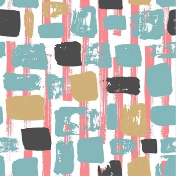 Impregnovaná látka kočárkovina, abstraktní vzor č.69, látka, metráž