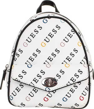 Městský batoh Guess GU672 bílý s monogramy