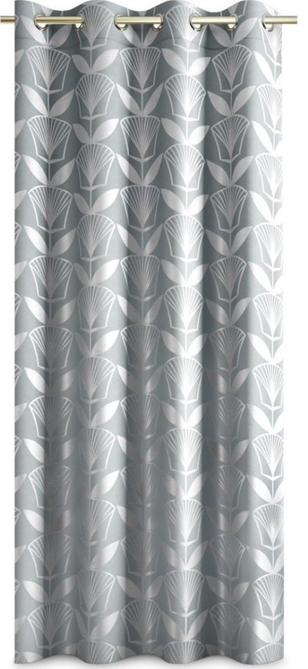 Tenda Decorativa AmeliaHome In Oxford - 140x250 Cm Colore Uva Con Nastro Arricciatenda - Foto 2