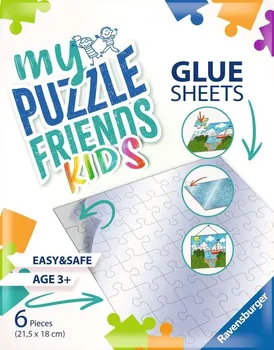 Příslušenství k puzzle Ravensburger My Puzzle Friends Kids lepicí fólie na 500 dílků
