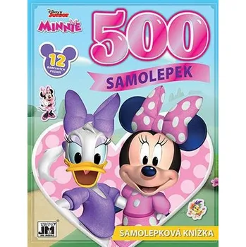 Hračka pro nejmenší Jiri Models Samolepková knížka 500 - Minnie