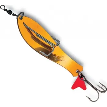 Umělá nástraha Třpytka Plandavka Effzett Original Heintz Spoon Silver/Gold 28gr - 90mm