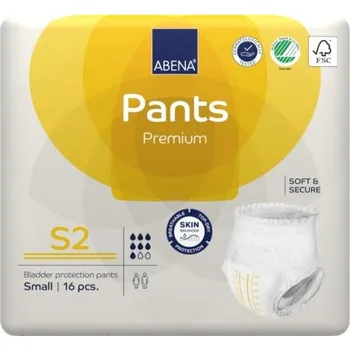 Abena Pants Premium S2 inkontinenční plenkové kalhotky 16 ks