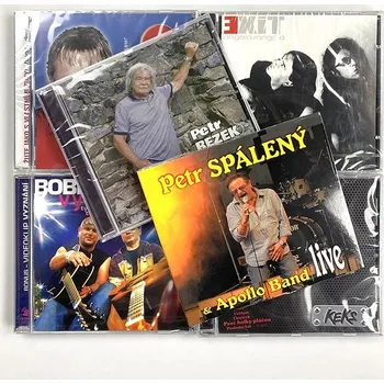 Hudba Rezek Petr, Hypochondr Jarda, KEKS, Spálený Petr, Exit, Bobr a Motýl: Kolekce POP 1 (6xCD) - CD