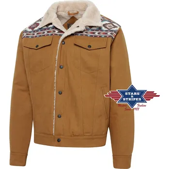 Pánská bunda Stars & Stripes Pánská bunda "CARSON" Barva: Hnědá, Velikost: XXXL