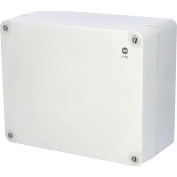 Elektroinstalační krabice Krabice SolidBOX 68200 IP65 270x220x126mm plné víko hladké boky FAMATEL 68200