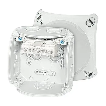 Stavebniny Hensel DK 0402 GZ Nová rozvodnice v krytí IP 66 nahrazuje výběhový typ D 9025 - větší rozměr