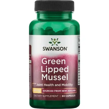 Zdraví Swanson Green Lipped Mussel 500 mg 60 cps.