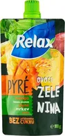 Relax Pyré ovoce a zelenina 100 g mango/banán/ananas/dýně/mrkev/jablko