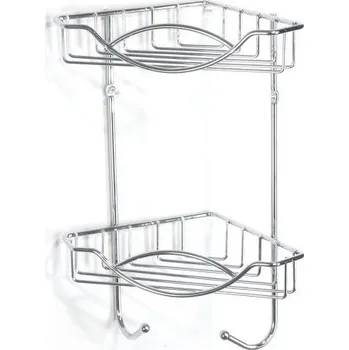 Drátěná polička, 17,5 × 17,5 × 30 cm