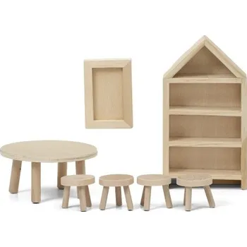 Dřevěná hračka Lundby Dřevěná jídelna Lundby