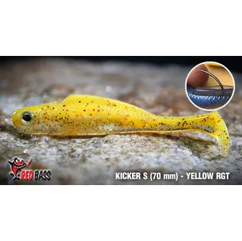 Umělá nástraha Ripper REDBASS KICKER S - 70 mm - Yellow RGT