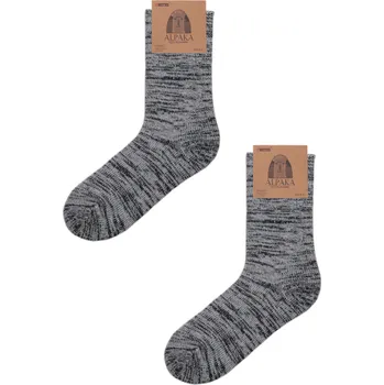 Dámské ponožky Alpaka Frida - světle šedá Velikost: 35-38