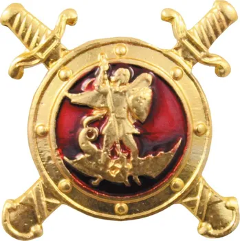 Odznak na čepici ruský originální 2 - zlatý