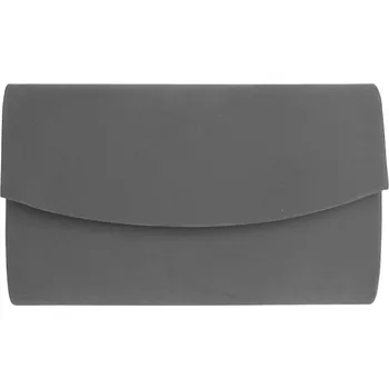 Kabelka ROMINA&CO Pevné semišové psaníčko 3147 tmavěšedé