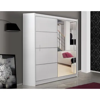 Komoda Šatní skříň SANDINO 150 bílá