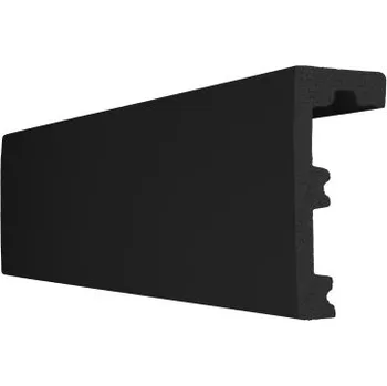 Stropní lišta Garnižová stropní lišta Prestige 1B černá - vhodná pro LED podsvícení 200x10cm