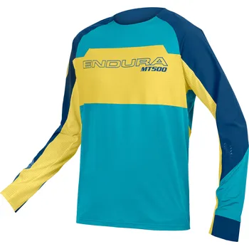 cyklistický dres Endura dres MT500 Burner Lite s dlouhým rukávem Borůvka - vel. L r.23