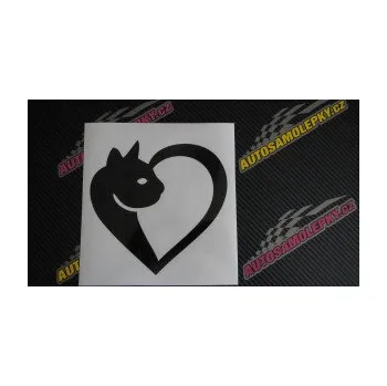 Samolepící dekorace SAMOLEPKA Kočka love 001 levá (12 - zelená) NA AUTO, NÁLEPKA, FÓLIE, POLEP, TUNING, VLASTNÍ TEXT, TISK, AUTOSAMOLEPKY.cz, POLEPY, OBRÁZEK, LOGO, SAMOLEPKY