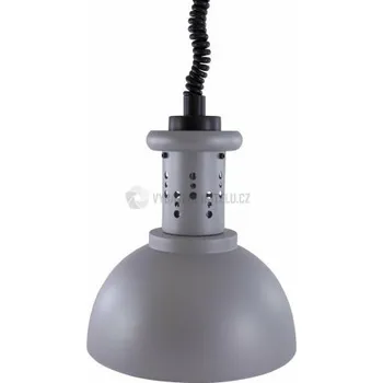 Stojací lampa Lampa v provedení - stříbrno-šedá barva (⌀23) - bez žárovky 7230396