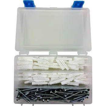 Spojovací materiál VISIBOX 2, pr.6, hmoždinka + vrut