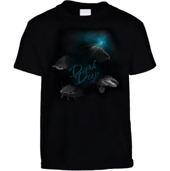 Pánské tričko s rybami Dark Deep Velikost: XXXL