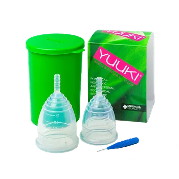 Menstruační kalíšek Yuuki MIX - dva menstruační kalíšky SOFT (menší + větší)