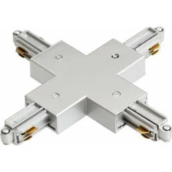 Bodové svítidlo RENDL 1F X spoj stříbrnošedá 230V R12280