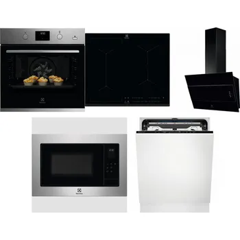 Set domácích spotřebičů ELECTROLUX KODGH70TX + ELECTROLUX EIV634 + ELECTROLUX LFV316K + ELECTROLUX EMS4253TEX + ELECTROLUX EEM69410L