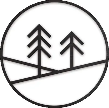 Obraz BeWooden Dřevěná dekorace na zeď Wood Siluette černá