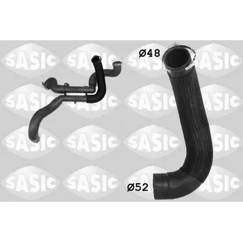 Turbodmychadlo Hadice plnícího vzduchu SASIC 3330031