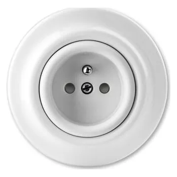 Elektrická zásuvka ABB 5519K-C02357 DECENTO PLAST