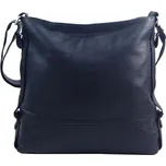 TESSRA Velká tmavě modrá crossbody dámská kabelka