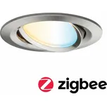 PAULMANN SmartHome Zigbee vestavné svítidlo LED Coin Nova Plus 1x6,5W měnitelná bílá kruhové kov kartáčovaný 929.61 P 92961