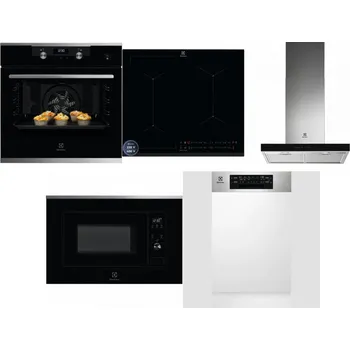 Set domácích spotřebičů ELECTROLUX KODEH70X + ELECTROLUX EIS62449 + ELECTROLUX LFT766X + ELECTROLUX LMS2203EMX + ELECTROLUX EEM43300IX