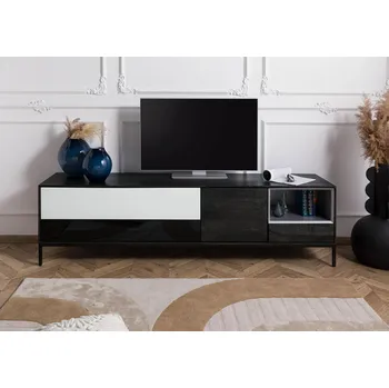 Televizní stolek CHICAGO Mango 200x45x55 tmavě šedá, olejovaná, TV-deska