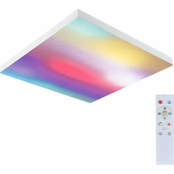 Svítidlo PAULMANN LED Panel Velora Rainbow dynamicRGBW hranaté 450x450mm 2110lm RGBW bílá