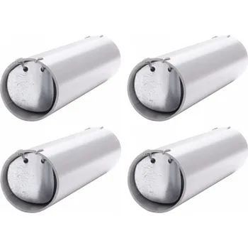 Hubení hlodavce Sada trubkových pastí na krtky a hlodavce 20 cm 4 ks