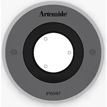 Venkovní osvětlení Artemide Ego 90 downlight kruh 24d 3000K Inox IK10 T4082FLW00