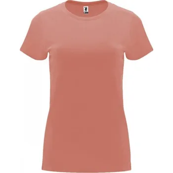Dámské tričko ROLY CAPRI, barva lososová, velikost 3XL